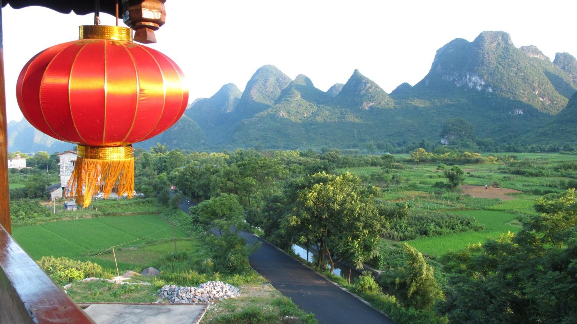 Yangshuo Tea Cozy--One Way Free Pick Up From Airport Or Ts 4 Nights ξενώνας Εξωτερικό φωτογραφία